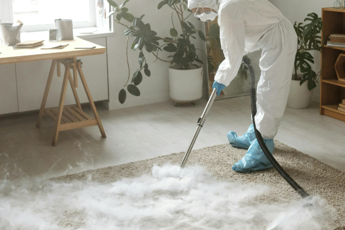 Karpet kantor yang kotor picu alergi, sakit, & turunkan produktivitas. Resik Indo ungkap 5 bahaya tersembunyi & solusi jasa cleaning profesional. Disinfeksi karpet hubungi kami!